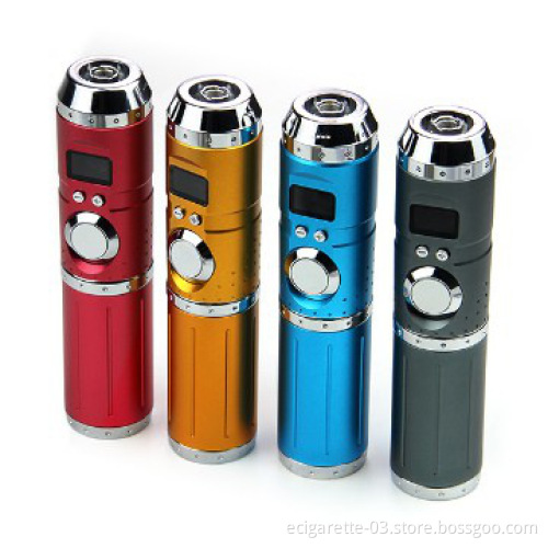 Patent ecig gurdian double coil tank bacchus mod lava tube s70